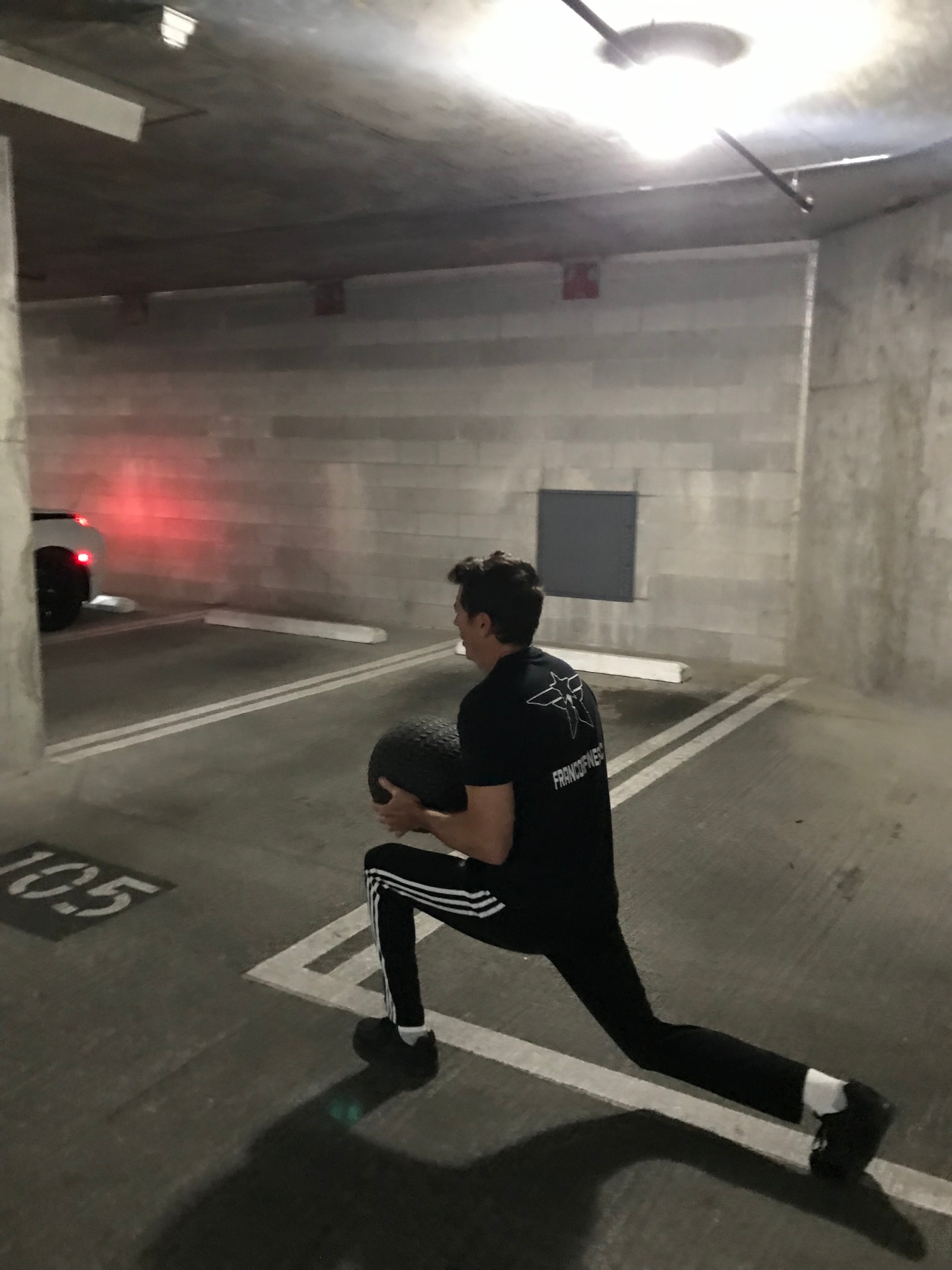 Parking garage workout