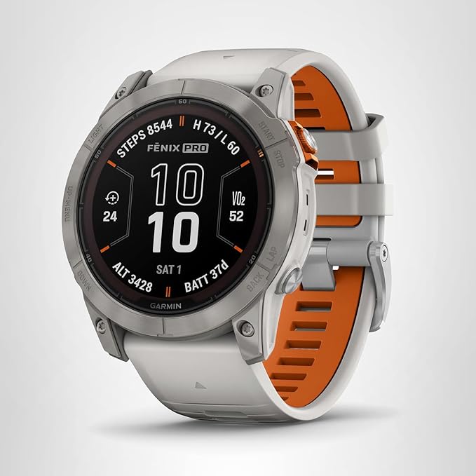 Garmin Fenix 7X Pro Sapphire Solar GPS Smartwatch