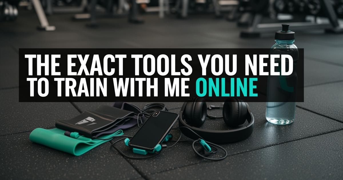 The Exact Tools You Need to Train With Me Online